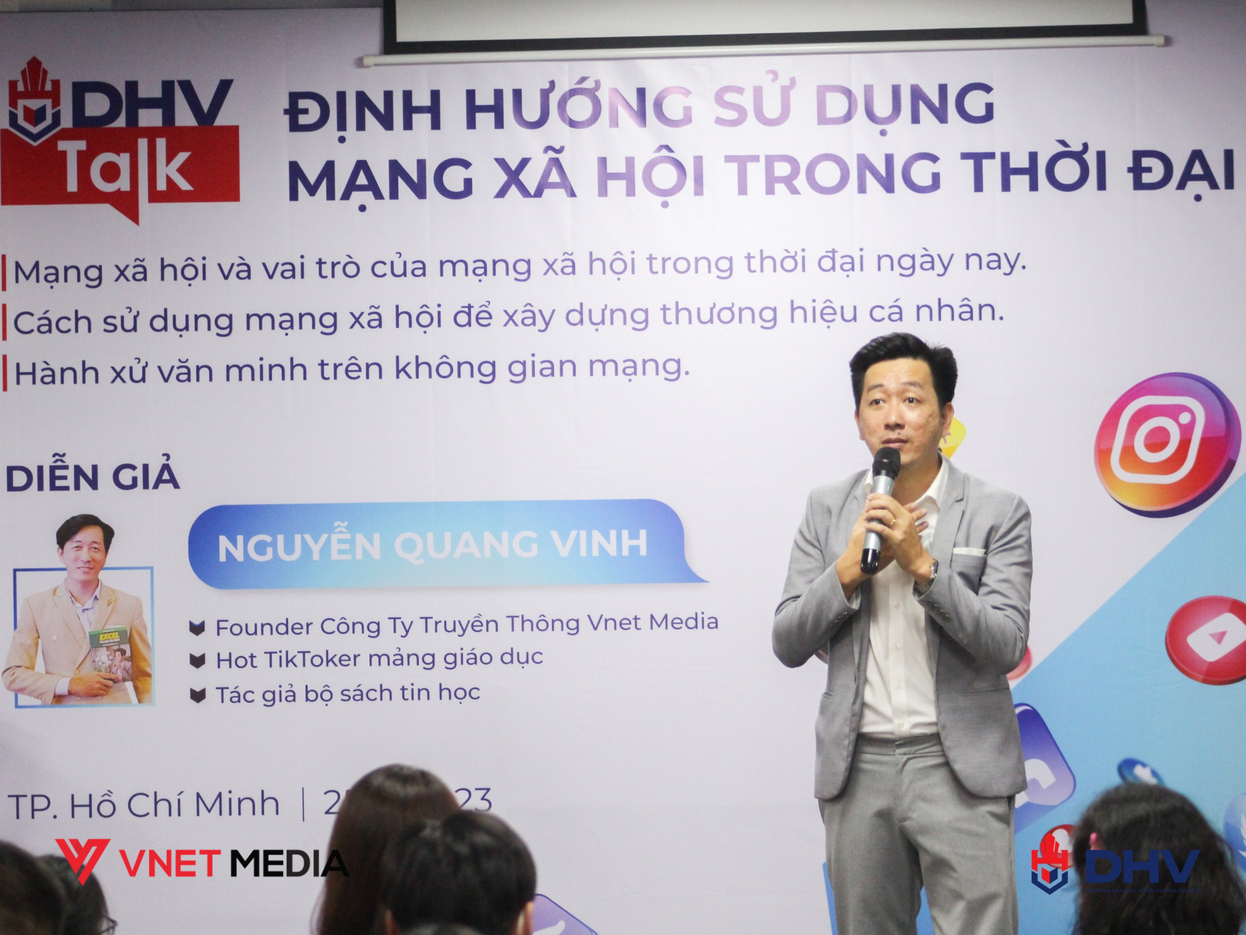 Thầy Nguyễn Quang Vinh chia sẻ về kinh nghiệm cá nhân của mình